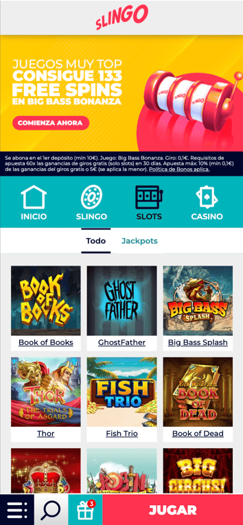 Slingo Casino Download Mobiele App